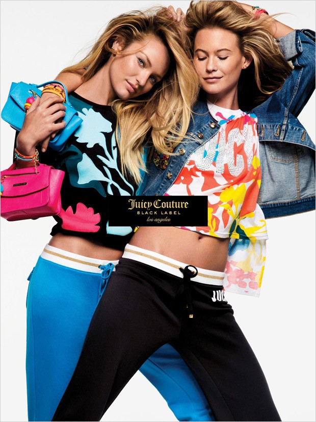 Candice Swanepoel & Behati Prinsloo for Juicy Couture Black Label Spring Summer 2016